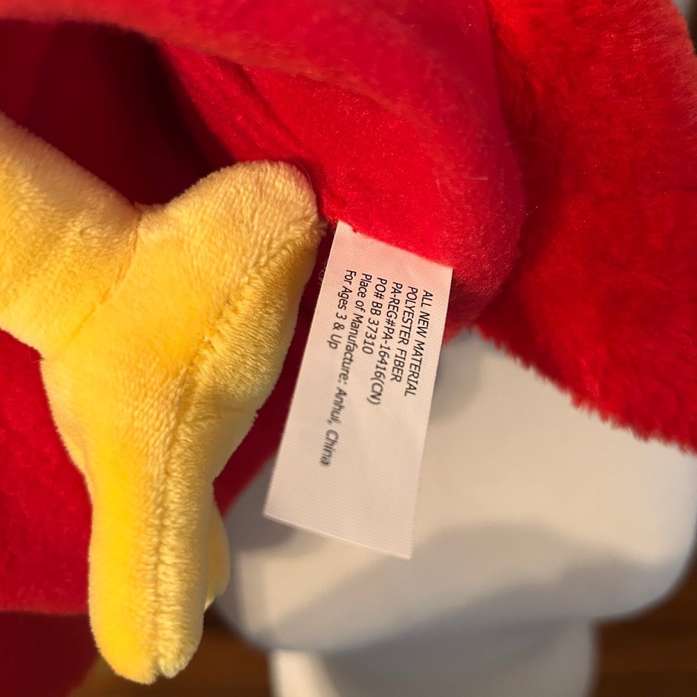 St. Louis Cardinals Plush Fred Red Bird Hat Embroidered Baseball MLB Mascot - Picture 7 of 8